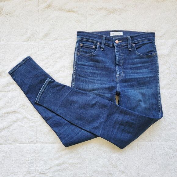 Madewell 10" Skinny Leg High Rise Jeans - Picture 1 of 5